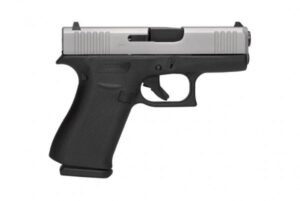 GLOCK pistol Mod. 43X Gen5 FS Silver Slide 9mm Luger Slim-Line